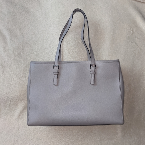 Pearl Gray Michael Kors Jet Set Travel Tote - Picture 3 of 7